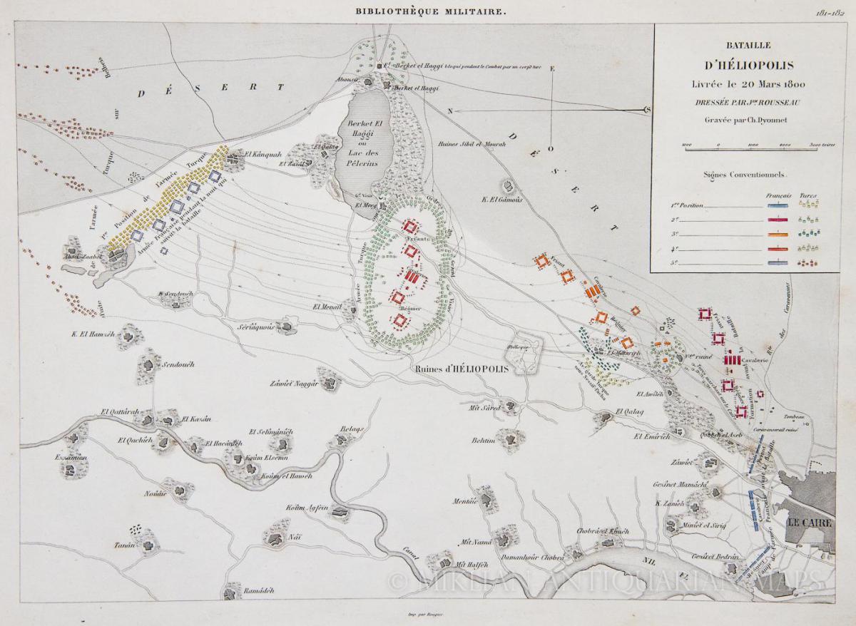 מפה של heliopolis cairo