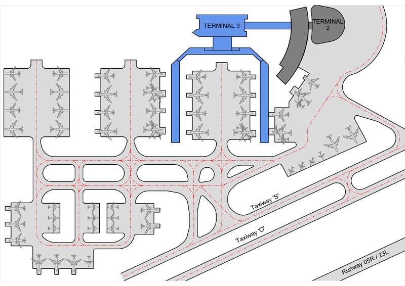 cairo airport terminal 3 מפה