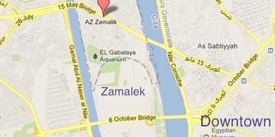 Cairo Zamalek מפה